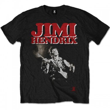 Hendrix Jimi - Block Logo - T-shirt (Large)