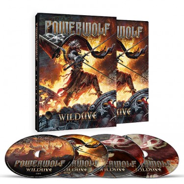 POWERWOLF - WILDLIVE (LIVE AT OLYPIAHALLE) (2CD+VD+DVD)