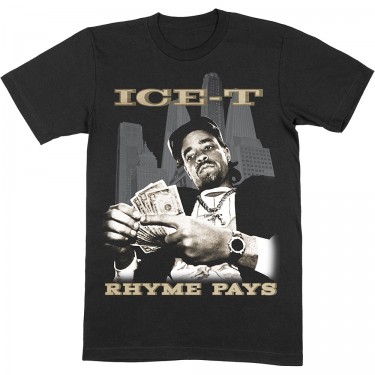ICE-T - RHYME PAYS - T-SHIRT (LARGE)