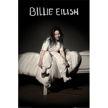 plakát 122/127 - Billie Eilish - When We All Fall Asleep Where Do We Go - 61 x 91,5 cm