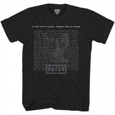Nine Inch Nails Unisex T-Shirt: Head Like A Hole (Medium)