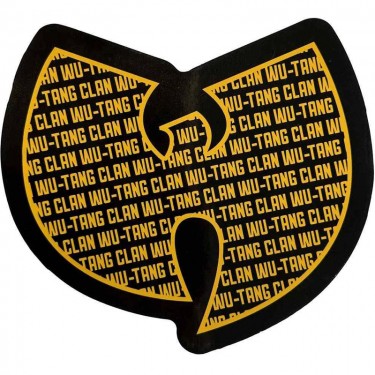 Wu-Tang Clan Sticker: Logos In Logo