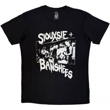 Siouxsie & The Banshees Unisex Premium Carbon T-Shirt: Live! (Black) (Small)