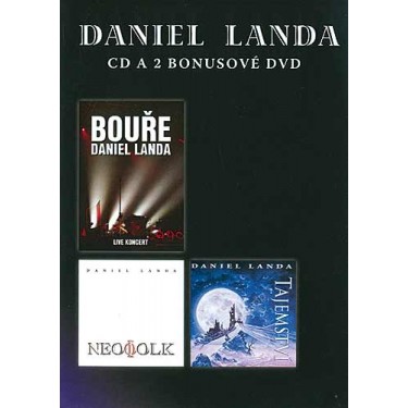 LANDA DANIEL - CD+2DVD (TAJEMSTVÍ / BOUŘE / NEOFOLK)