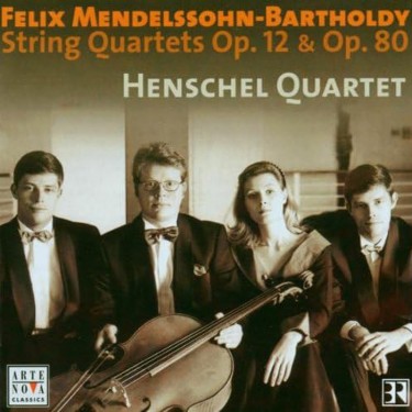 MENDELLSOHN - STRING QUARTETS OP. 12 & 80