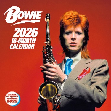 BOWIE DAVID - KALENDÁŘ 2026 30x30 cm