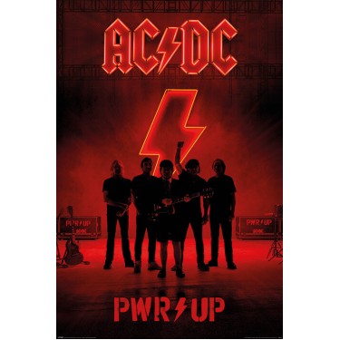 plakát 103 - AC/DC - PWR/UP - 61 X 91,5 CM