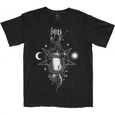 Gojira Unisex T-Shirt: Celestial Snakes (XX-Large)