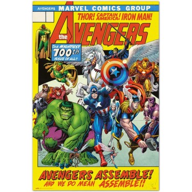 plakát 228 - Avengers - 100th Issue - 61 X 91,5 CM