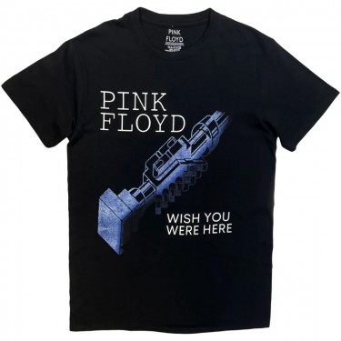 Pink Floyd Unisex T-Shirt: WYWH Robot Hands (Black) (Large)
