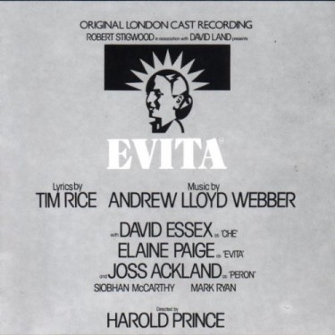 EVITA - ORIGINAL LONDON CAST RECORDING (PRINCE; ESSEX, PAIGE, ACKLAND)
