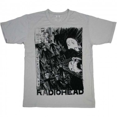 Radiohead Unisex T-Shirt: Scribble (Small)