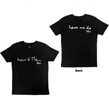 The Beatles Unisex T-Shirt: Now & Then (Back Print) (Large)