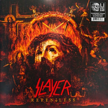 SLAYER - REPENTLESS (TRANSPARENT ORANGE /W YELLOW BLACK SPLATTER VINYL)