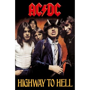 plakát 1032 - AC/DC - Highway to Hell - 61 x 91,5 cm