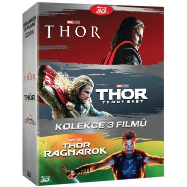 THOR KOLEKCE 1-3 3D+2D - FILM