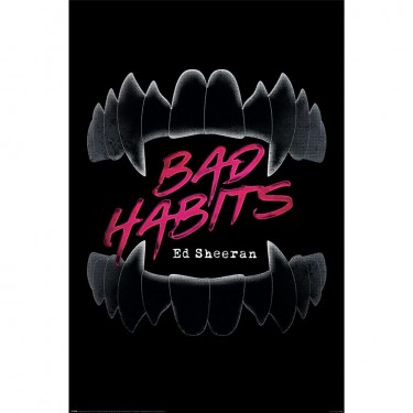 plakát 151 - Ed Sheeran - Bad Habits - 61 X 91,5 CM