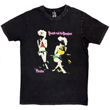 Siouxsie & The Banshees Unisex Stone Wash T-Shirt: Christine (Black) (Medium) Siouxsie & The Banshees Unisex Stone Wash T-Shirt: Christine (Black) (Medium)