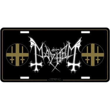 Mayhem Number Plate: Logo