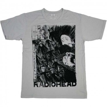 Radiohead Unisex T-Shirt: Scribble (Large)