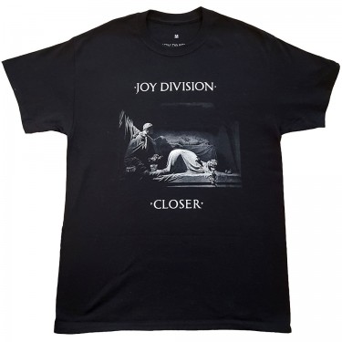 Joy Division Unisex T-Shirt: Classic Closer - Black