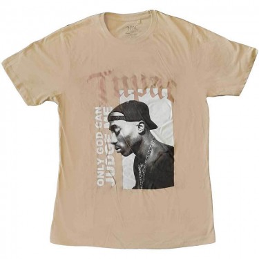 Tupac Unisex T-Shirt: Only God Can Judge Me (Medium)