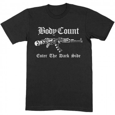 Body Count Unisex T-Shirt: Enter The Dark Side (Black) (X-Large)