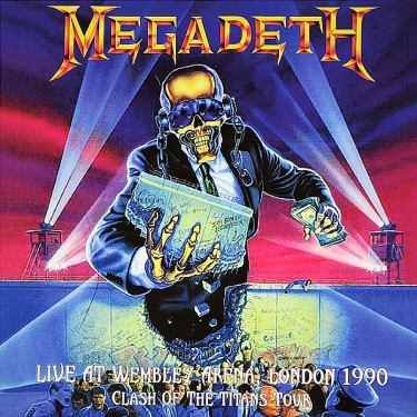 MEGADETH - CLASH OF THE TITANS TOUR LIVE AT WEMBLEY ARENA, LONDON 1990