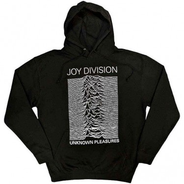 Joy Division Unisex Pullover Hoodie: Unknown Pleasures FP (Black) (X-Large) Joy Division Unisex Pullover Hoodie: Unknown Pleasures FP (Black) (X-Large)