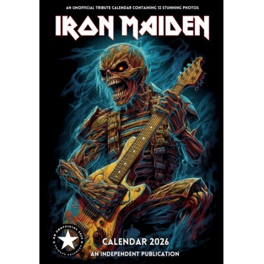 IRON MAIDEN - KALENDÁŘ 2026 A3