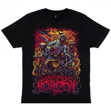 Bring Me The Horizon Unisex T-Shirt: Zombie Army (Medium)