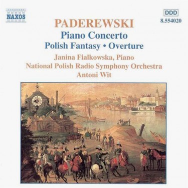 PADEREWSKI IGNACY - PIANO CONCERTO, POLISH FANTASY, OVERTURE
