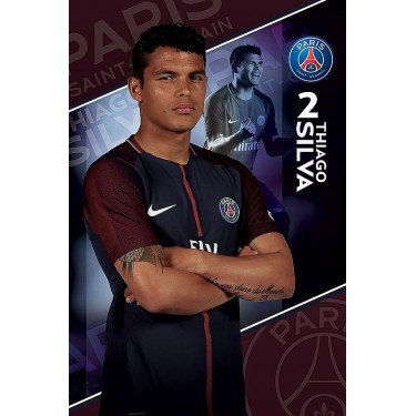 plakát 3231 - PSG - SILVA 17/18 - 61 X 91,5 CM