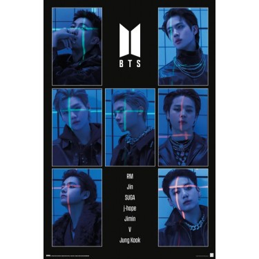 plakát 1102 - BTS - Portraits - 61 x 91,5 cm