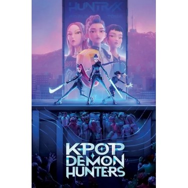 plakát 1090 - K-Pop Demon Hunters - Key Art - 61 x 91,5 cm