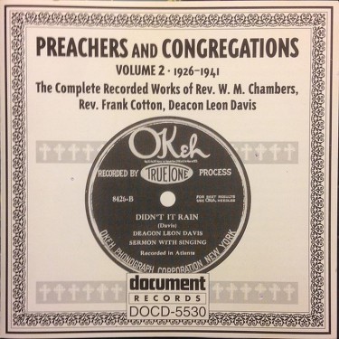 PREACHERS AND CONGREGATIONS - V.A.