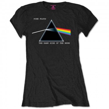 Pink Floyd - Dark Side of the Moon - Ladies T-shirt (Small)