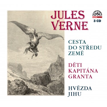 VERNE, JULES - CESTA DO STŘEDU ZEMĚ, DĚTI KAPITÁNA GRANTA, HVĚZDA JIHU