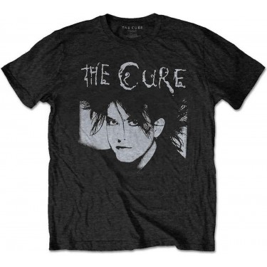 The Cure Unisex T-Shirt: Robert Illustration - Black
