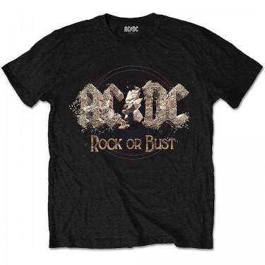 AC/DC - ROCK OR BUST - T-SHIRT (MEDIUM)