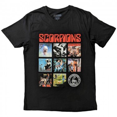 Scorpions Unisex T-Shirt: Remastered (Large)