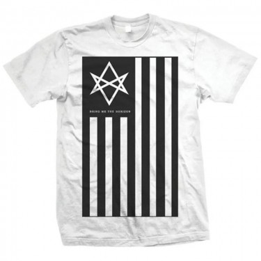 Bring Me The Horizon Unisex T-Shirt: Antivist (White) (Medium)