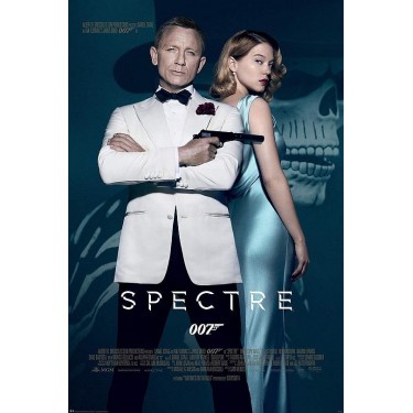 plakát 3331 - JAMES BOND SPECTRE - SKULL - 61 X 91,5 CM