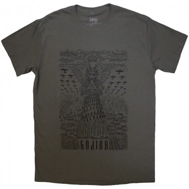 Gojira Unisex T-Shirt: Demon Village (Large)