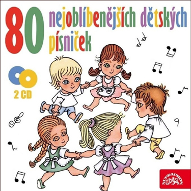 80 NEJOBLÍBENĚJŠÍCH DĚTSKÝCH PÍSNIČEK - V.A.