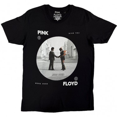Pink Floyd Unisex T-Shirt: Man on Fire (Black) (XX-Large)