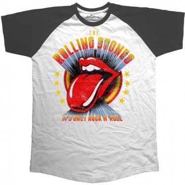 The Rolling Stones - It's Only Rock 'n Roll - Raglan T-shirt (Large)