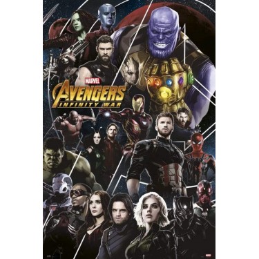 plakát 230 - Avengers  Infinity War - 2 - 61 X 91,5 CM