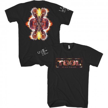 Tool Unisex T-Shirt: Parabola Logo (Back & Sleeve Print) (X-Large)