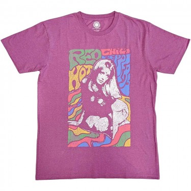 Red Hot Chili Peppers Unisex T-Shirt: Kneeling Girl (Large)